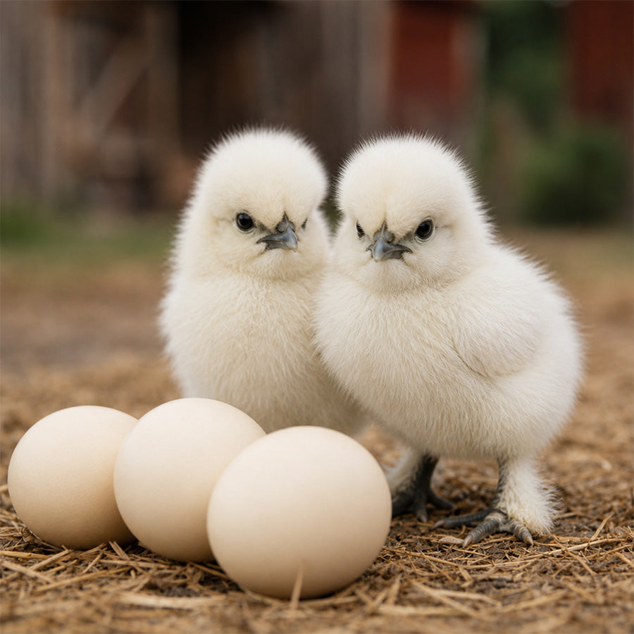 Silkie Fertile Eggs