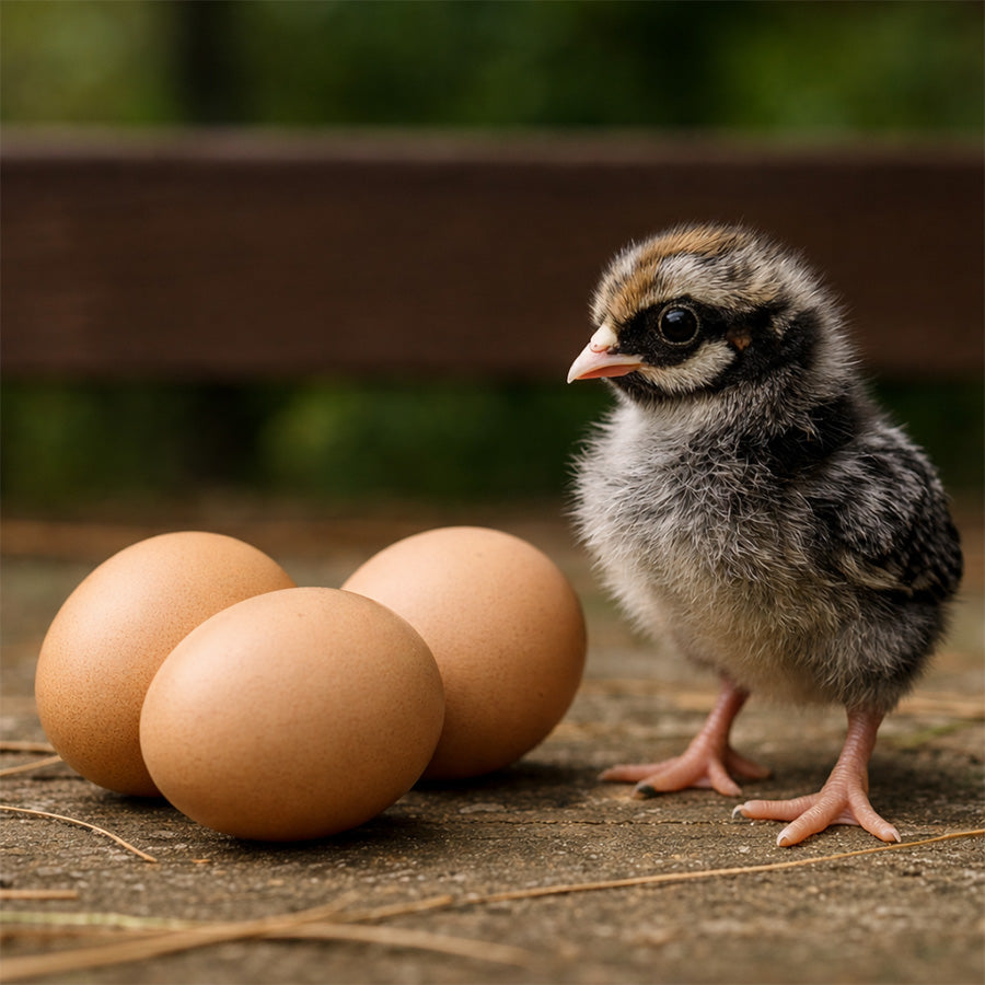 Silver Double-Laced Barnevelder Fertile Eggs