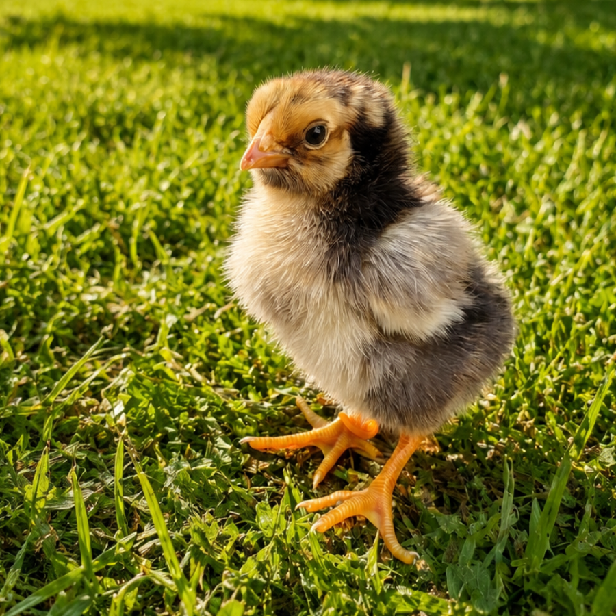 Wyandotte chick