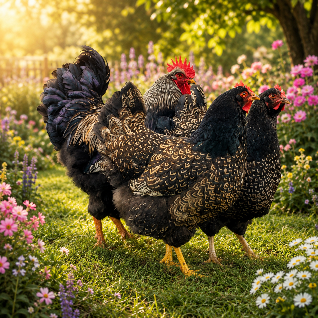 Silver Double-Laced Barnevelder Fertile Eggs
