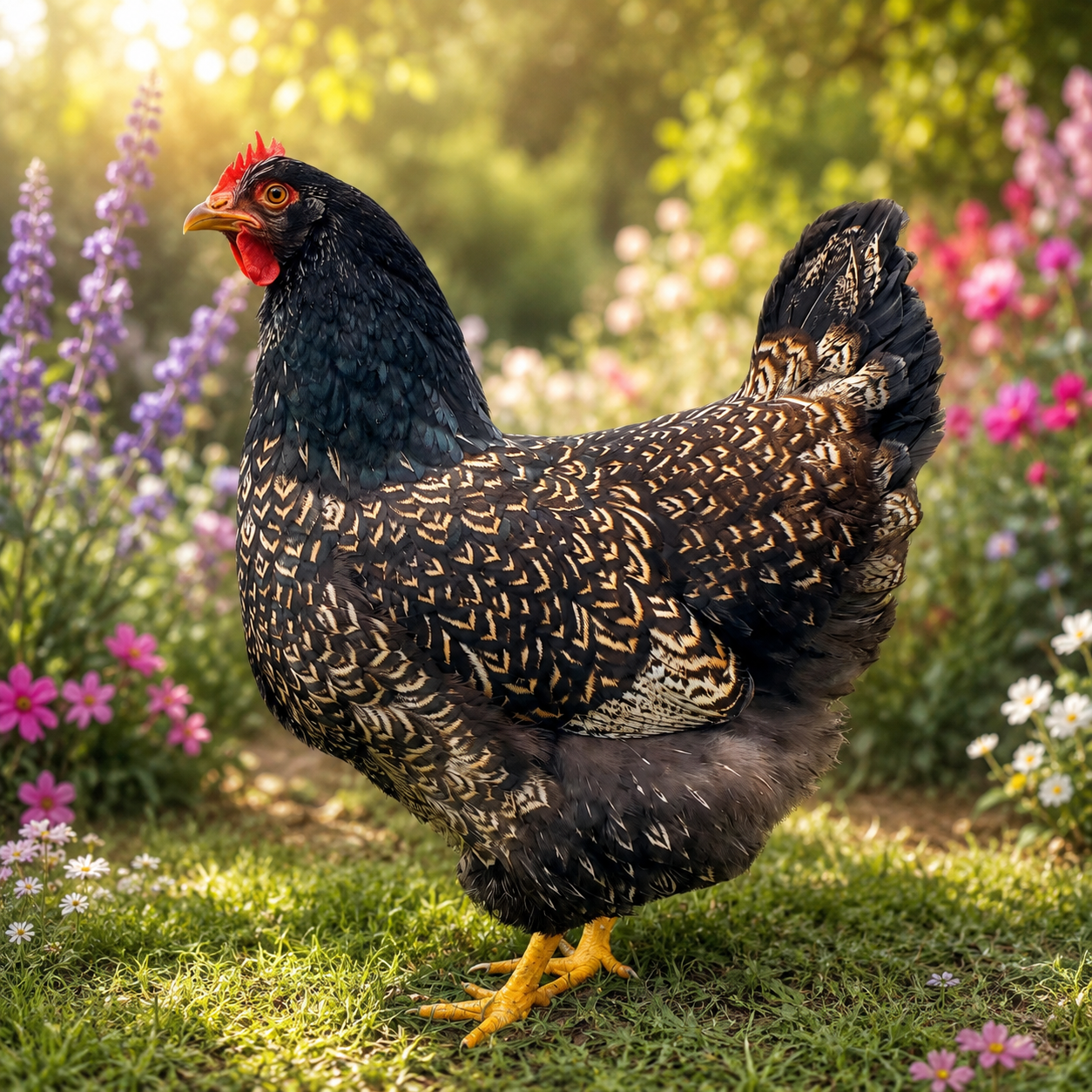 Silver Double-Laced Barnevelder Fertile Eggs