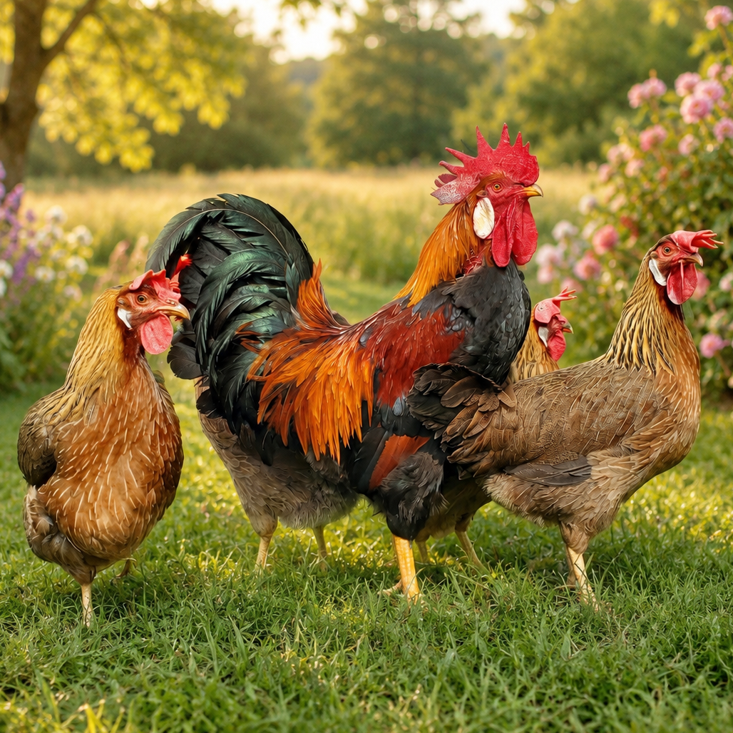Brown Leghorn Chicks / Pullets / Hens